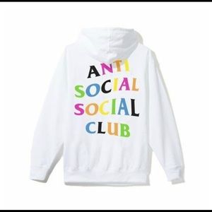 Anti Social Social Club Hoodie XL White